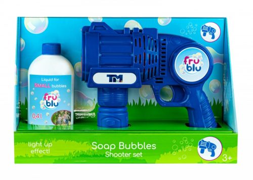 Fru Blu buborékfújó játék pisztoly + 0,4 liter burorékfújó folyadék