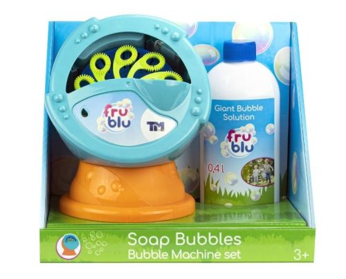 Fru Blu buborékfújó gép + 0,4 liter buborékfújó folyadék