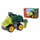 BIG Power-Worker mini dino triceratopsz dömper és fúró munkagép 21cm