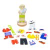 Bigjigs Toys Magnetické obliekacie puzzle športové aktivity