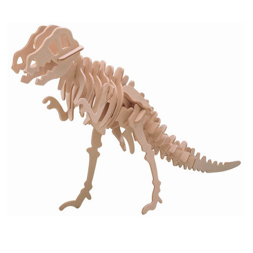 Woodcraft Drevené 3D puzzle Veľký Tyranosaurus