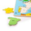 Bigjigs Toys Drevené puzzle mapa Európy 25dielikov