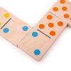 Bigjigs Toys Veľké drevené domino