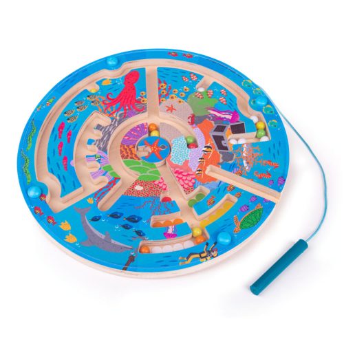 Bigjigs Toys Magnetické bludisko Podmorský život