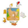 Bigjigs Toys Puzzle Životný cyklus sliepky