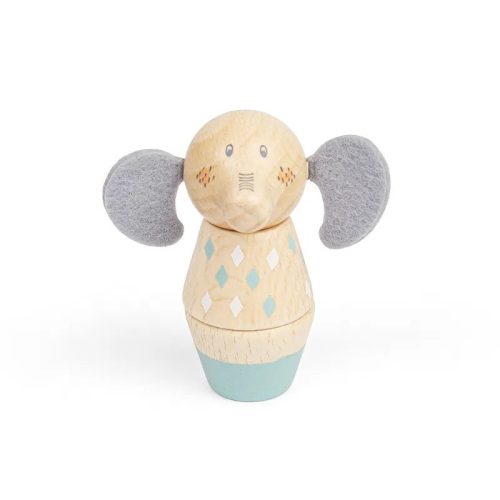 Bigjigs Toys Drevené skrutkovacie zvieratko Slon