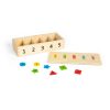 Bigjigs Toys Triedenie farieb, tvarov a čísel