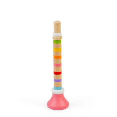 Bigjigs Toys Trumpetka 1 ks ružová