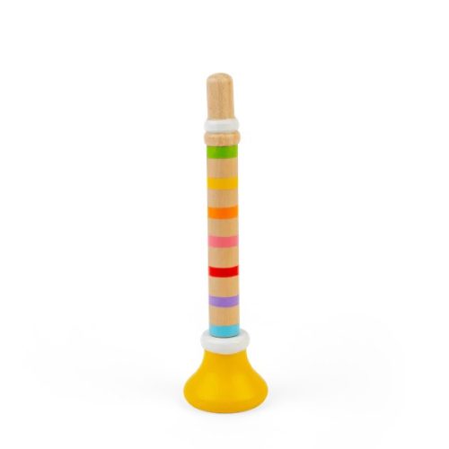 Bigjigs Toys Trumpetka 1 ks žltá