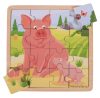 Bigjigs Toys puzzle - Prasiatko so prasiatkom