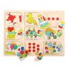 Bigjigs Toys Obrázkové počítacie puzzle