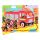 Bigjigs Toys Drevené puzzle hasiči 9 dielikov