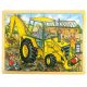 Bigjigs Toys Drevené puzzle bager 24 dielikov