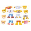 Bigjigs Toys Obliekacie puzzle Medvedia rodinka