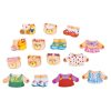 Bigjigs Toys Obliekacie puzzle Medvedia rodinka