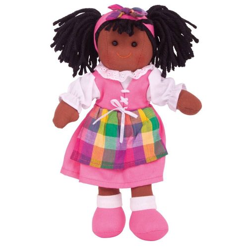 Bigjigs Toys Látková bábika Jessika 28 cm