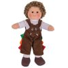 Bigjigs Toys Látková bábika Jack 28 cm