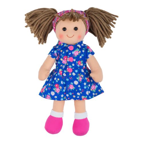 Bigjigs Toys Látková bábika Hollie 28 cm