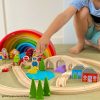 Bigjigs Rail Drevená vláčkodráha osmička