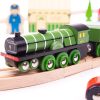 Bigjigs Rail Drevená vláčikodráha Flying scotsman