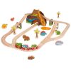 Bigjigs Rail Drevená vláčikodráha dinosaury