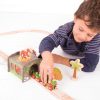 Bigjigs Rail Dinosaurie tunel T-Rex