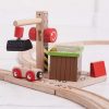 Bigjigs Rail Uhoľná baňa s žeriavom