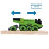 Bigjigs Rail Elektrická lokomotíva Flying Scotsman zelená