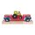 Bigjigs Rail Vagón s traktorom + 2 koľaje