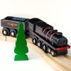 Bigjigs Rail Drevená replika lokomotívy Black 5 engine