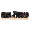 Bigjigs Rail Drevená replika lokomotívy Black 5 engine