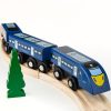 Bigjigs Rail Rýchlik High Speed ​​1 modrý