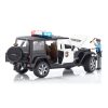 Bruder Jeep Wrangler Rubicon Polícia