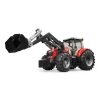 Bruder Traktor MASSEY FERGUSON 7624 s čelným nakladačom