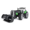 Bruder Traktor Deutz Agrotron X720 s čelným nakladačom