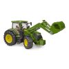 Bruder Traktor John Deere 7R 350 s čelným nakladačom