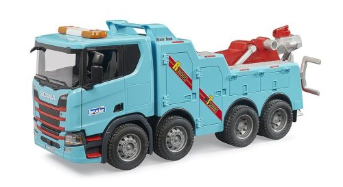 Bruder 3553 Scania Super 560R kaminmentő és vontató