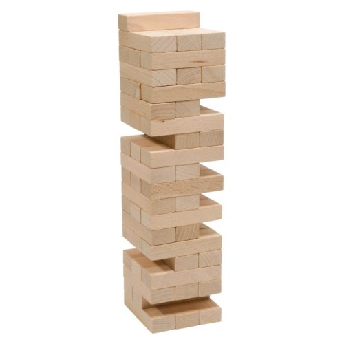 Jenga torony natúr fa