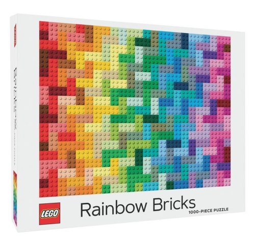 Chronicle Books Puzzle LEGO® dúhové kocky 1000 dielikov