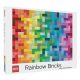 Chronicle Books Puzzle LEGO® dúhové kocky 1000 dielikov