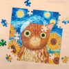 Mudpuppy Puzzle Vincent van Gogh umelecké mačky v plechovke 100 dielikov