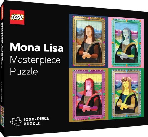 Chronicle Books puzzle LEGO® Mona Lisa 1000 db