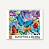 Chronicle Books Puzzle LEGO® Motýle a kvety 1000 dielikov