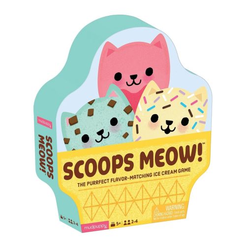 Mudpuppy kártyajáték Scoops Meow!