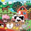 Mudpuppy Podlahové puzzle Kamaráti z farmy 25 dielikov