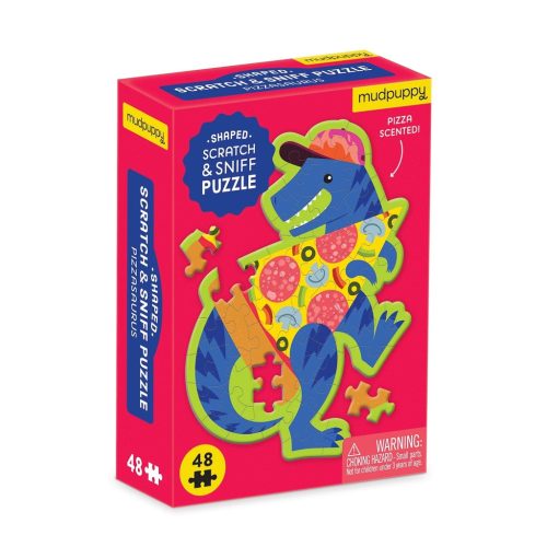 Mudpuppy illatos puzzle Pizzaszaurusz 48 db