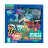 Mudpuppy Magnetické puzzle Hlbiny morí 2x20 dielikov