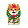 Mudpuppy illatos puzzle Corgi kutya 48 db