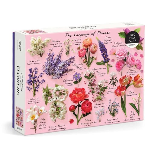 Galison Puzzle The language of flowers 1000 dielikov