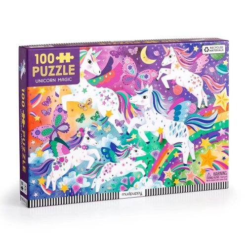 Mudpuppy Puzzle Kúzelní jednorožci 100 dielikov